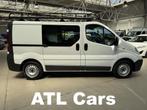 Renault Trafic 2.0 Diesel | Dubbele Cabine | Airco | Trekhaa, Auto's, Bestelwagens en Lichte vracht, Voorwielaandrijving, Stof