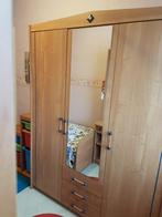 Volledige kamer voor één persoon met lattenbodem, Huis en Inrichting, Slaapkamer | Complete slaapkamers, Ophalen, Gebruikt, Eenpersoons