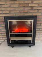 elektrische haard 1850W op wieltjes, Huis en Inrichting, Ophalen, Gebruikt, Vrijstaande haard, Elektrische haard