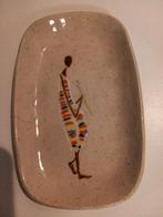 Plats en céramique, dessin africain, travail manuel, Enlèvement ou Envoi, Neuf, Céramique, Balance ou Balances