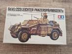 Tamiya Sd.Kfz.223 Leichter Panzerspähwagen (Fu) 1/35, Hobby en Vrije tijd, Auto, 1:32 tot 1:50, Ophalen of Verzenden, Zo goed als nieuw