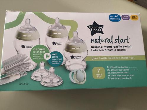 Tommee tippee glazen set enkel 1 getest, Kinderen en Baby's, Babyvoeding en Toebehoren, Zo goed als nieuw, Ophalen