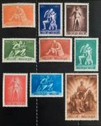 België: OBP 701/09 ** Krijgsgevangenen 1945., Orginele gom, Ophalen of Verzenden, Zonder stempel, Postfris