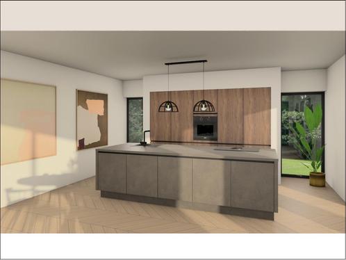 Nieuw Kookeiland + kastenwand compleet met Bora en Blanco, Huis en Inrichting, Keuken | Complete keukens, Nieuw, Dubbelwandige keuken