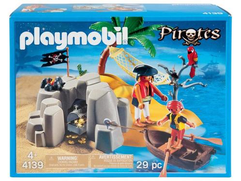 Playmobil CompactSet pirateneiland – Set 4139, Enfants & Bébés, Jouets | Playmobil, Comme neuf, Ensemble complet, Enlèvement