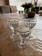 2 glazen met Orval en zijn galopin, Zo goed als nieuw, Bierglas