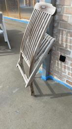 tuinstoelen, Ophalen, Gebruikt, Hout