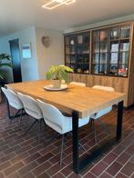 Prachtige vitrinekast met bijhorende eettafel, Enlèvement, Comme neuf