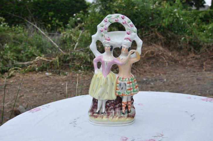 §  porte montre en faïence pt accident a restaurer, Antiek en Kunst, Antiek | Keramiek en Aardewerk, Ophalen of Verzenden