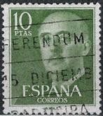 Spanje 1955-1958 - Yvert 869 - Generaal Francisco Franc (ST), Postzegels en Munten, Postzegels | Europa | Spanje, Verzenden, Gestempeld