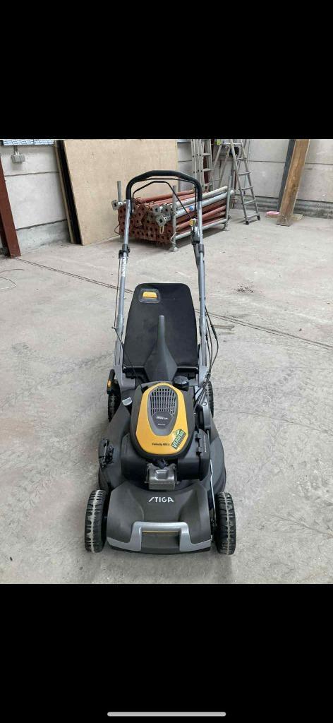 Grasmaaier Honda Twinclip 955V, Tuin en Terras, Grasmaaiers, Zo goed als nieuw, Benzine-grasmaaier, 50 cm of meer, Elektrische starter