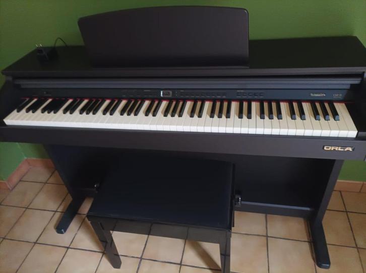 Digitale Piano, Muziek en Instrumenten, Piano's, Nieuw, Piano, Zwart, Digitaal, Ophalen