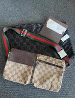 Authentieke Gucci heuptas, Ophalen, Zo goed als nieuw, Bruin