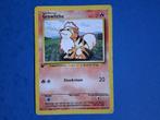 Pokemon Growlithe 28/102 1st Edition, Ophalen of Verzenden, Gebruikt, Losse kaart