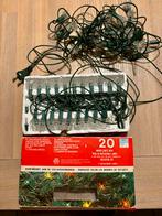 Vintage kerstverlichting kerstlampjes 2 sets, Comme neuf, Enlèvement ou Envoi