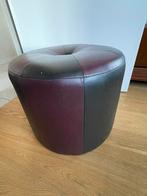 Repose pieds en cuir, Enlèvement, Utilisé, Rond, Cuir