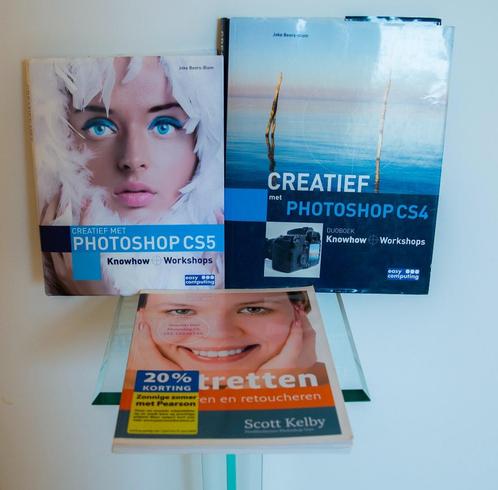3 boeken photoshop cursus, Boeken, Informatica en Computer, Ophalen of Verzenden