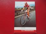 wielerkaart 1974 team  dreher italo zilioli  signe, Comme neuf, Envoi