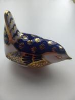 ROYAL CROWN DERBY IMARI Jenny Wren Porcelain Bird Figurine