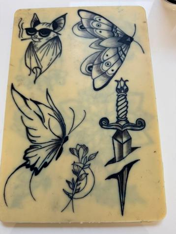 Tattoo’s beschikbaar voor biedingen