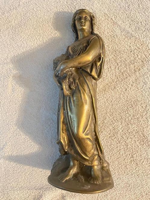 Bronzen godin Ceres van oogst of vruchtbaarheid  44cm, Antiek en Kunst, Kunst | Beelden en Houtsnijwerken, Ophalen of Verzenden