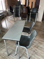 Tafel en stoelen, Huis en Inrichting, Tafels | Eettafels, Minder dan 50 cm, Gebruikt, 100 tot 150 cm, Tot twee personen