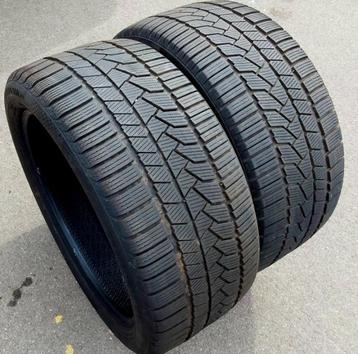 2 très bons pneus hiver Continental 255/40-18 runflat  beschikbaar voor biedingen