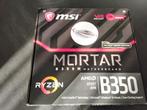 MSI B350 M Mortar, Computers en Software, Moederborden, Ophalen, Nieuw, AMD, DDR4