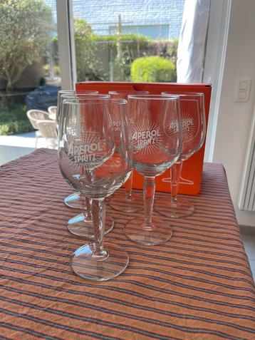 Nieuwe Aperol Glazen (120 stuks) beschikbaar voor biedingen