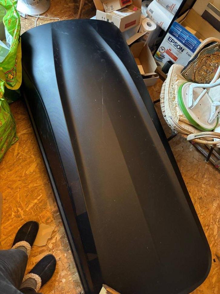 dakkoffer (en bijhorende dakdrager Skoda Fabia), Autos : Divers, Coffres de toit, Utilisé, Enlèvement