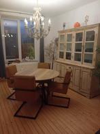 Design stoelen nubuck leder, Ophalen