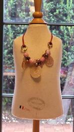 Fête des mères : collier en verre de Murano, Bijoux, Sacs & Beauté, Comme neuf, Autres matériaux, Rose, Avec pendentif