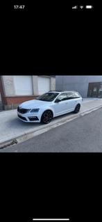 Skoda Octavia Vrs 2018, Auto's, Voorwielaandrijving, Zwart, Wit, 5 deurs