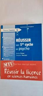 Réussir son 1er cycle en psycho, Ophalen of Verzenden, Nieuw