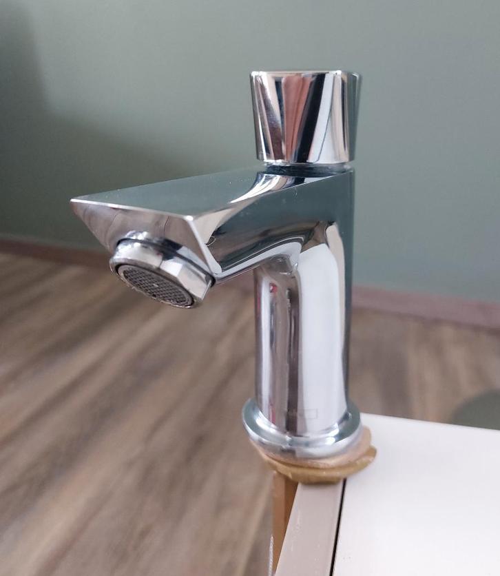 koud waterkraan Hansgrohe, Doe-het-zelf en Bouw, Sanitair, Zo goed als nieuw, Kraan, Koper, Ophalen