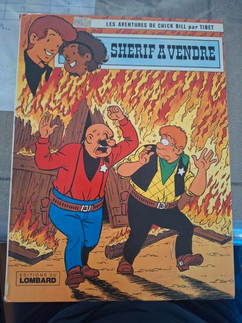 chick bill sherif a vendre, Livres, BD, Enlèvement ou Envoi