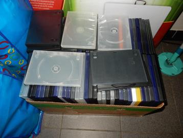 nr.406 - Volle doos dvd hoesjes + doos cd doosjes, Enlèvement