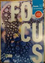 Focus 3.2 Chemie leerwerkboek, Ophalen of Verzenden, Zo goed als nieuw