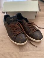 Louis Vuitton FrontRow Lage trainers Doek, Bottes, Comme neuf, Brun, Enlèvement