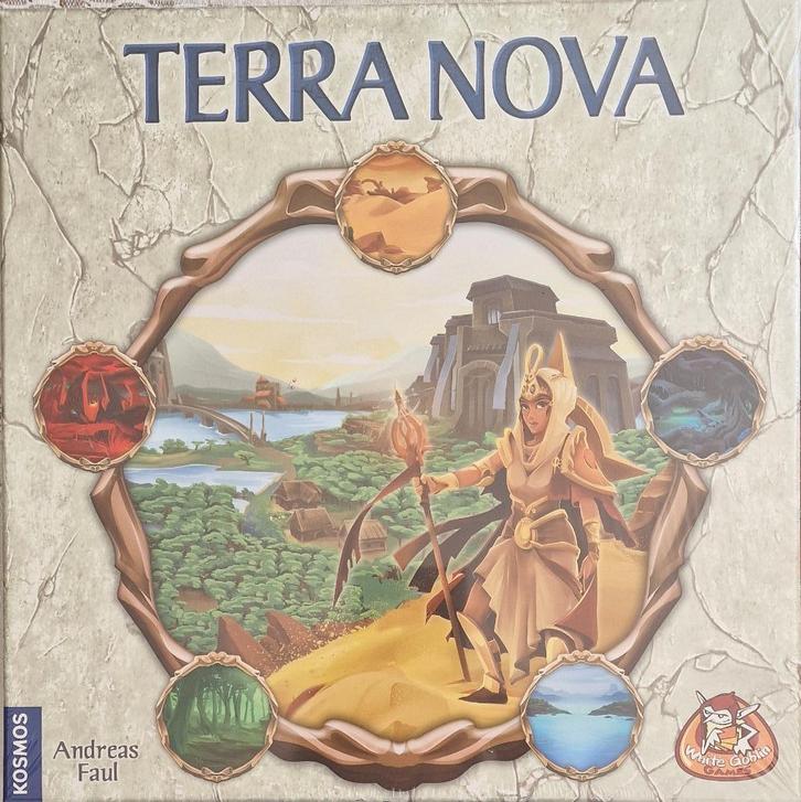 Terra Nova - Nieuw - Nederlandstalig, Hobby en Vrije tijd, Gezelschapsspellen | Bordspellen, Nieuw, Een of twee spelers, Drie of vier spelers