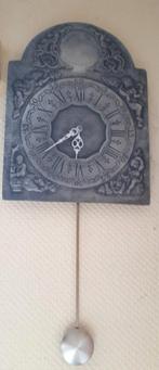 Tinnen wandklok, Ophalen, Zo goed als nieuw, Wandklok