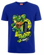 Ninja Turtles T-shirt Blauw - Maat 104-110-116-122-128-134, Kinderen en Baby's, Kinderkleding | Maat 122, Disney, Nieuw, Ophalen of Verzenden