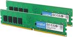 Crucial 64GB DDR4 RAM Kit (32GB2) 3200MHz CL22, Computers en Software, Ophalen, DDR4, Zo goed als nieuw, Desktop