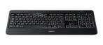 Logitech Wireless Illuminated K800 keyboard (AZERTY BE), Gebruikt, Logitech, Azerty, Ophalen of Verzenden