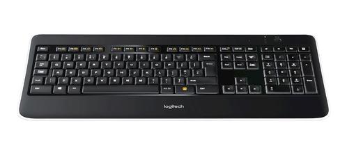 Logitech Wireless Illuminated K800 keyboard (AZERTY BE), Computers en Software, Toetsenborden, Gebruikt, Azerty, Draadloos, Ophalen of Verzenden