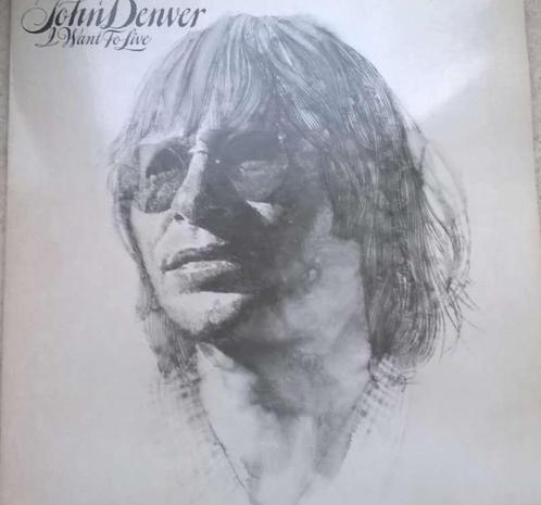 LP John Denver - I want to live, CD & DVD, Vinyles | Country & Western, Comme neuf, 12 pouces, Enlèvement ou Envoi