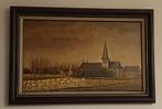 Olieverf schilderij op doek, Ophalen