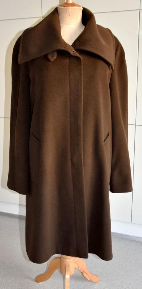 Claudia Sträter winterjas M44, Kleding | Dames, Jassen | Winter, Zo goed als nieuw, Maat 42/44 (L), Bruin, Ophalen of Verzenden
