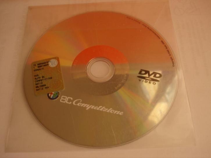 Alfa Romeo 8C Competizione press DVD 06/2005, Boeken, Auto's | Folders en Tijdschriften, Zo goed als nieuw, Alfa Romeo, Verzenden