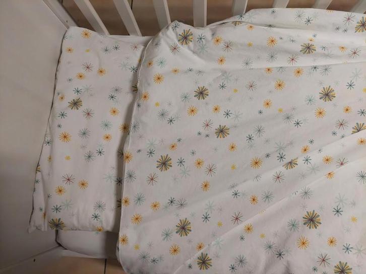 Babybedje all-inn, Kinderen en Baby's, Kinderkamer | Bedden, Zo goed als nieuw, Minder dan 140 cm, Minder dan 70 cm, Lattenbodem